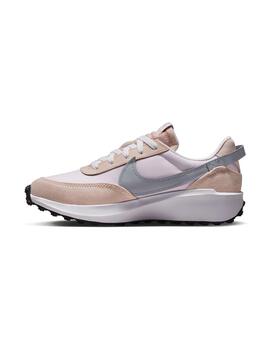 Zapatilla Mujer Nike Waffle Debut Rosa Gris