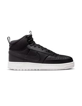 Zapatilla Hombre Nike Court Vison Mid Wntr Negro