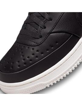 Zapatilla Hombre Nike Court Vison Mid Wntr Negro