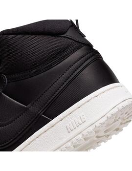 Zapatilla Hombre Nike Court Vison Mid Wntr Negro