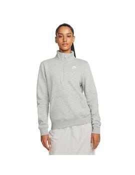 Sudadera Mujer Nike Nsw Club Gris