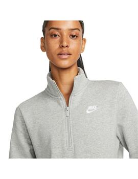 Sudadera Mujer Nike Nsw Club Gris