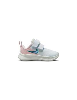 Zapatilla Niña Nike Star Runner Blanca Rosa