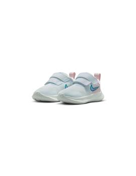 Zapatilla Niña Nike Star Runner Blanca Rosa