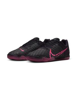 Bota Sala Hombre Nike React Gato Negra Rosa