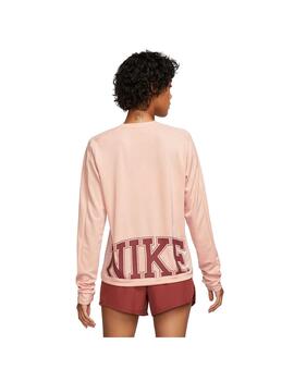 Sudadera Mujer Nike Swoosh Run Rosa