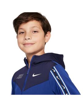 Sudadera Niño Nike Nsw Repeat Azul