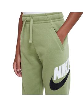 Pantalon Niño Nike Nsw Club+ Verde