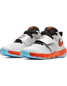 Zapatilla Niño Nike Team Hustle Gs Multicolor