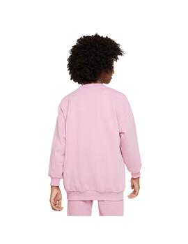 Sudadera Niña Nike Nsw Icn Crew Rosa