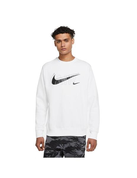 Sudadera Hombre Nike Crew Blanca