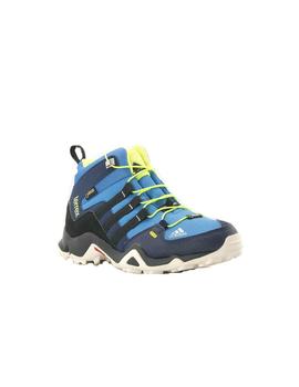 Bota adidas Terrex Mid Niño Azul