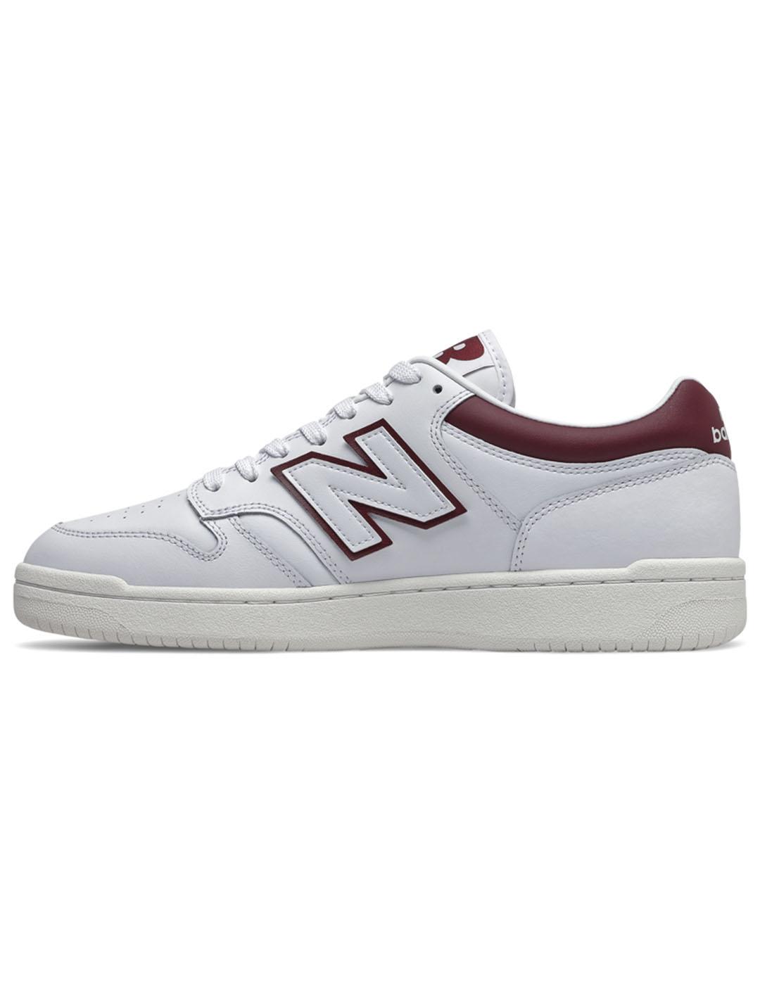 New balance gris y granate sale