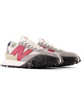 Zapatilla Hombre New Balance UXC72 Gris Rojo