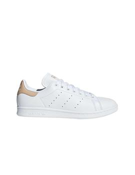 borde Producto libertad Zapatilla adidas Stan Smith Blanco y Nude