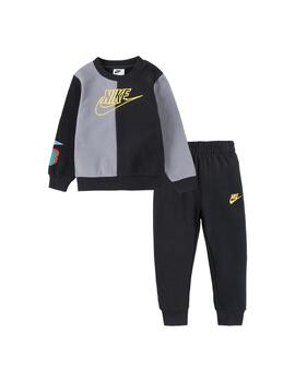 Chandal Niño Nike Nsw Amplify Gris Negro