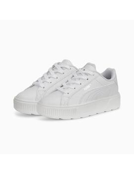 Zapatilla Niña Puma Kamen Plat. Blanca