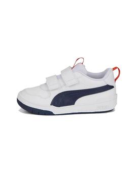 Zapatilla Niño Puma Multiflex SL Blanco/Marino