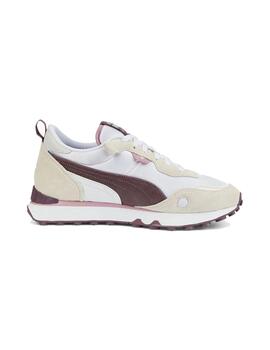 Zapatilla Mujer Puma Rider FV Soft Granate Beige