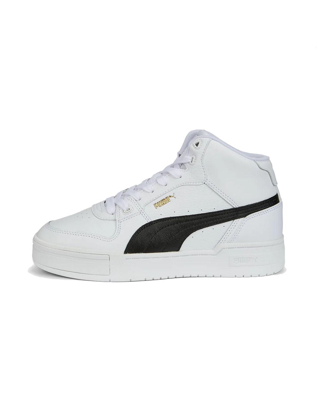 Zapatilla Hombre Puma CA Pro Mid Blanca Negra