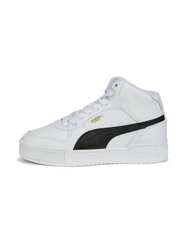 Zapatilla Hombre Puma CA Pro Mid Blanca Negra