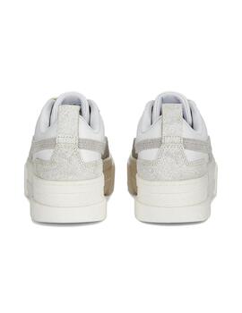 Zapatilla Mujer Puma Mayze Trifted Blanca Gris