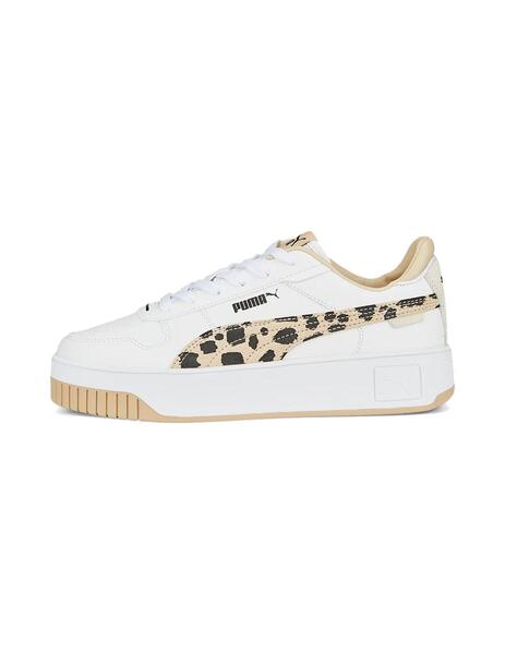 Puma Carina Street Animal Blanca Leopard