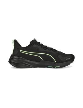 Zapatilla Hombre Puma PwrFrame TR 2 Negro/Flúor