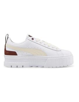 Zapatilla Mujer Puma Mayze Luxe  Bl Beige Marron