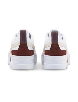 Zapatilla Mujer Puma Mayze Luxe  Bl Beige Marron