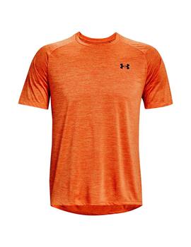 Camiseta Hombre Under amour Tech 2.0 Naranja