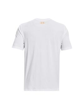 Camiseta Hombre Under Armour Abc Camo Blanca