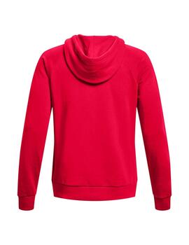 Sudadera Hombre Under Armour Rival Fleece Roja