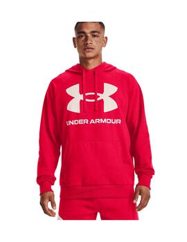 Sudadera Hombre Under Armour Rival Fleece Roja