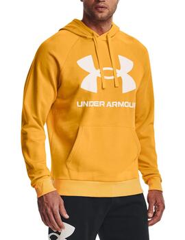 Sudaderas Hombre Under Amour Rival Flecee Naranja