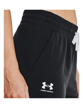 Pantalon Mujer Under Armour Rivel Fleece Negro