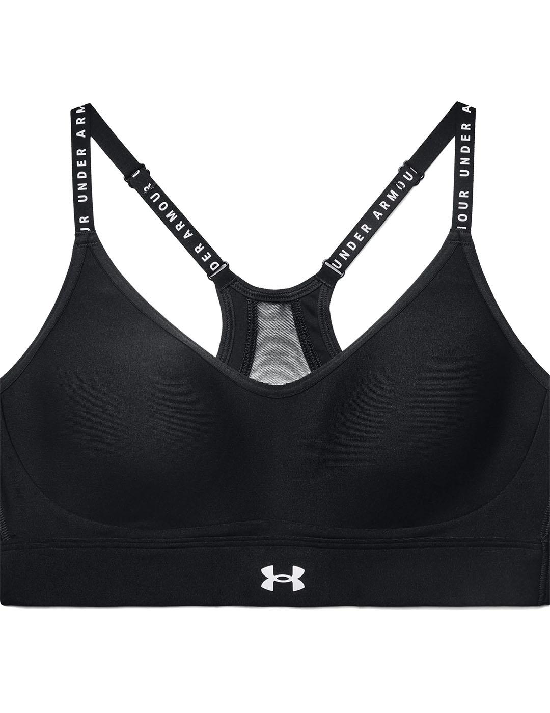 Sujetador Mujer Under Armour Infinity Low Covered Negro