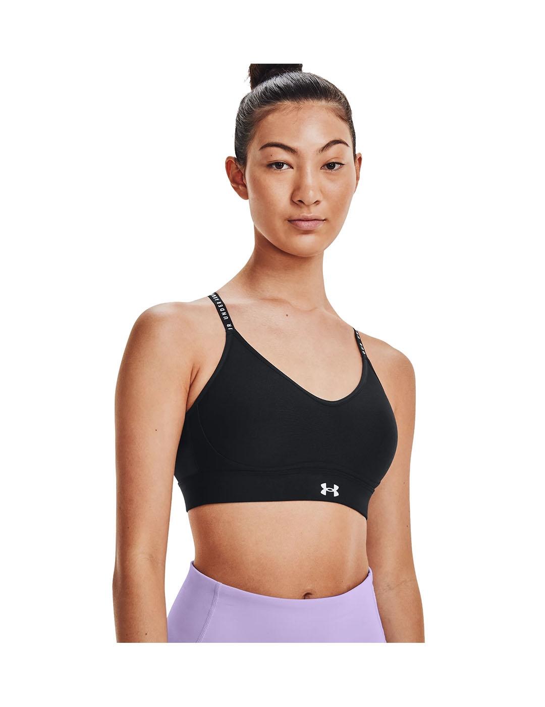 Sujetador Mujer Under Armour Infinity Low Covered Negro