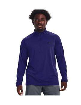 Sudadera Hombre Under Armour Tech Zip Royal