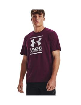 Camiseta Hombre Under Armour Foundation Granate