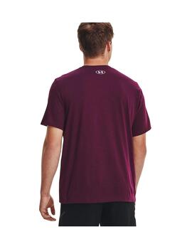 Camiseta Hombre Under Armour Foundation Granate