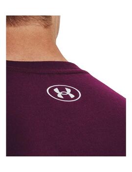 Camiseta Hombre Under Armour Foundation Granate