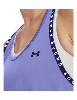 Camiseta Mujer Under Armour Knockout Azul