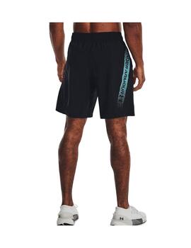 Short Hombre Under Armour Woven Graphic Negro Azul