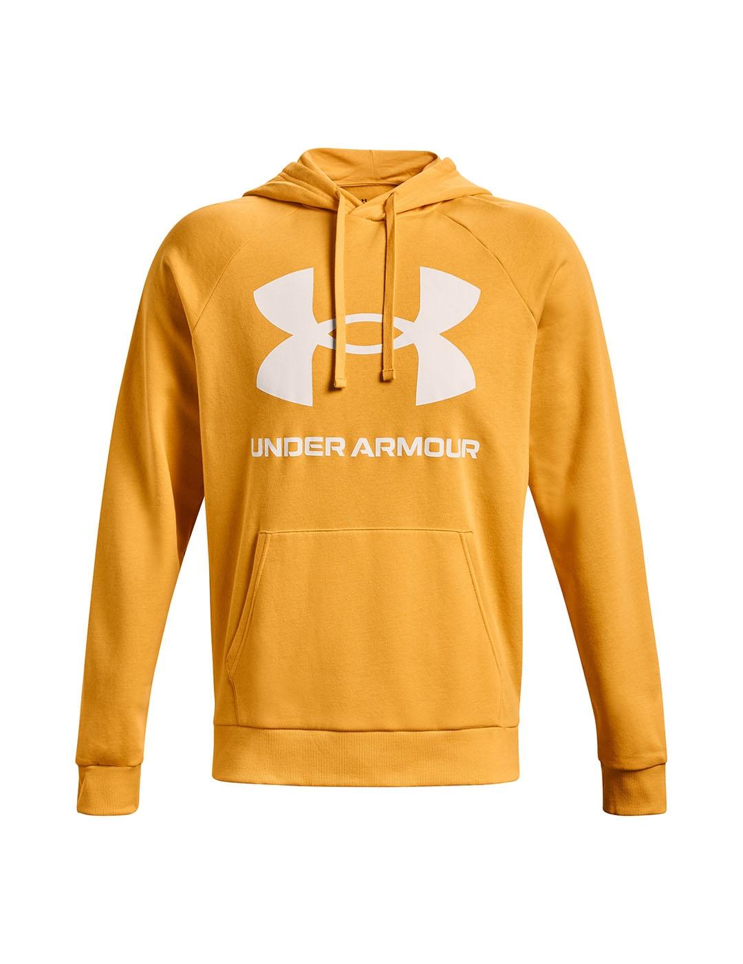 Sudadera Under Armour Fleece Rival Big Logo negra hombre