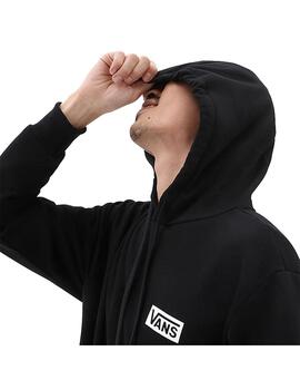 Sudadera Hombre Vans Relaxed Negra