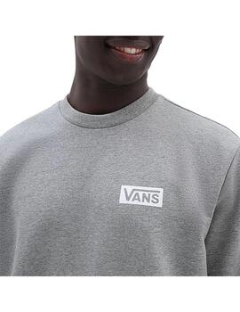 Sudadera Hombre Vans Relaxed Fit Gris