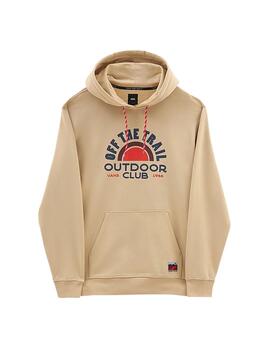 Sudadera Hombre Vans Outdoor Club PO Marron