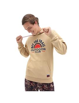 Sudadera Hombre Vans Outdoor Club PO Marron