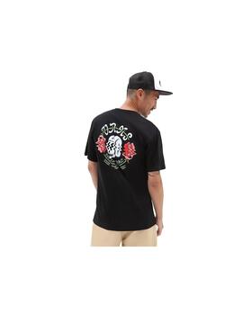 Camiseta Hombre Vans Shaken Skull Negra